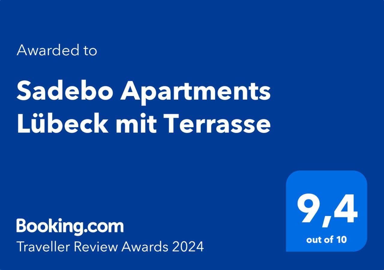 Sadebo Apartments Luebeck Mit Terrasse Oder Balkon Екстериор снимка